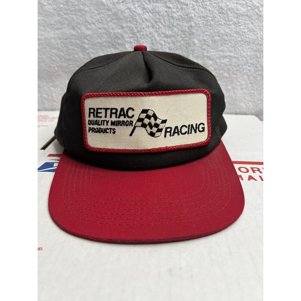 Vintage Retrac Racing K-Products SnapBack Hat Adjustable Made in USA Patch